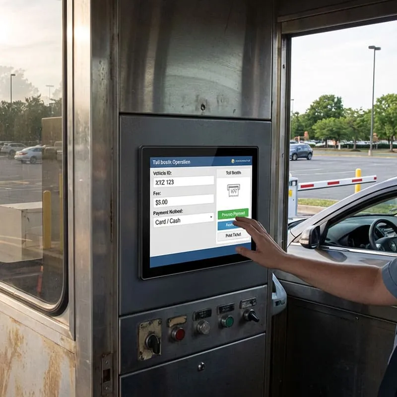 YC-15EBT 15-inch embedded touch screen monitor