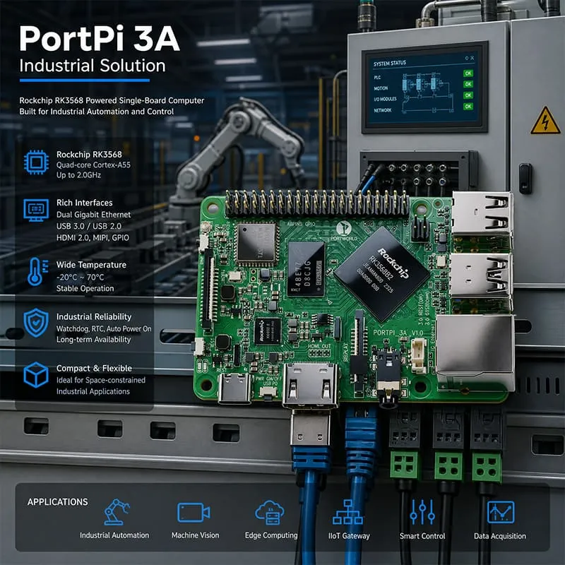 PortPi 3A Single Board Computer 3